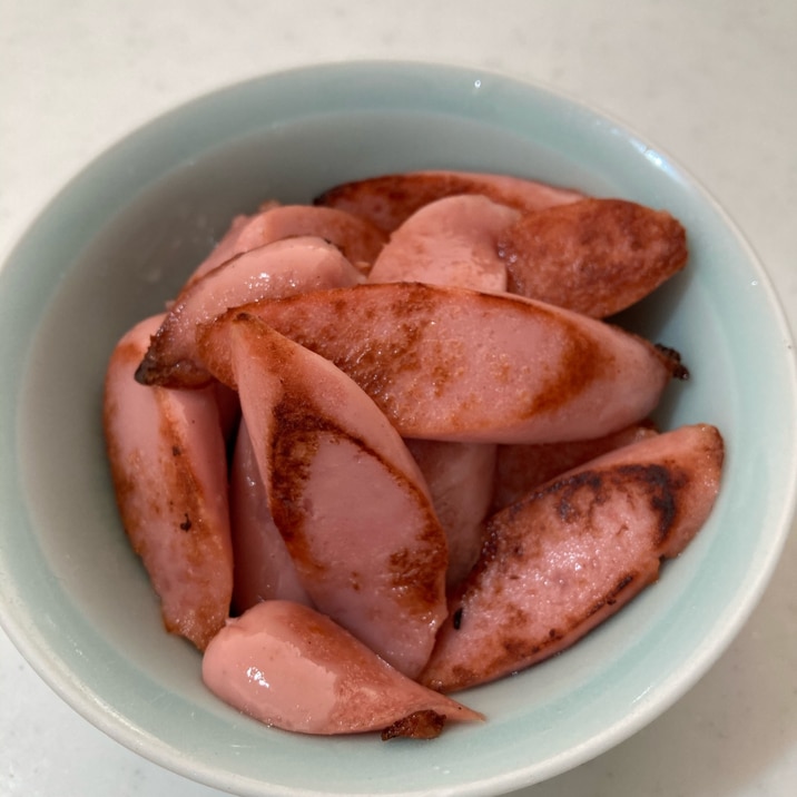 焼くだけ!超美味しい魚肉ソーセージ^_^
